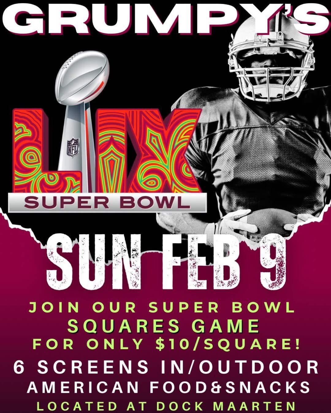 Super Bowl - Grumpy's