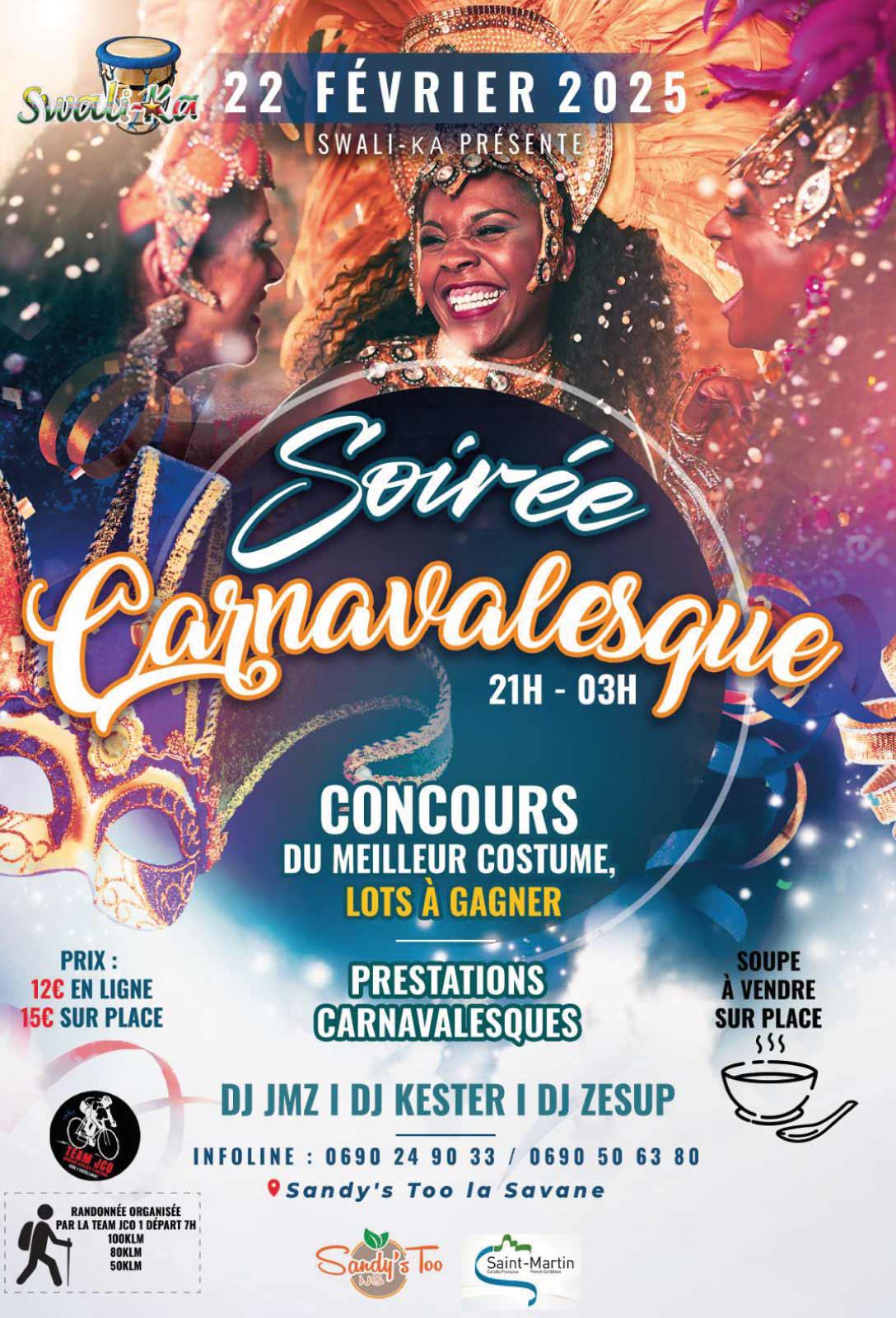 Soirée Carnavalesque - Swali KA