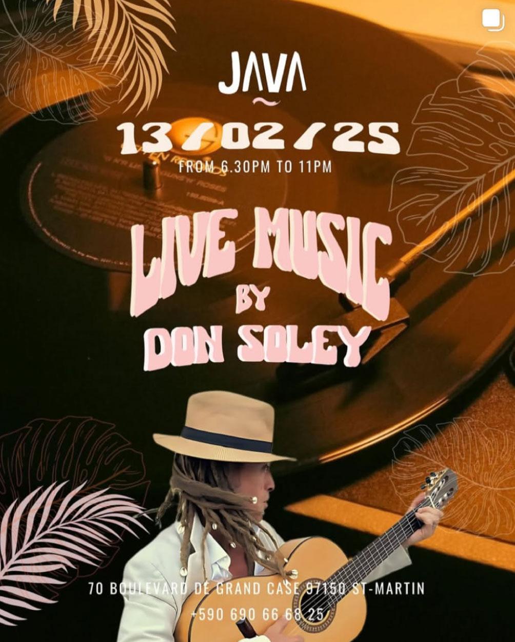 Live Music by Don Soley - Java