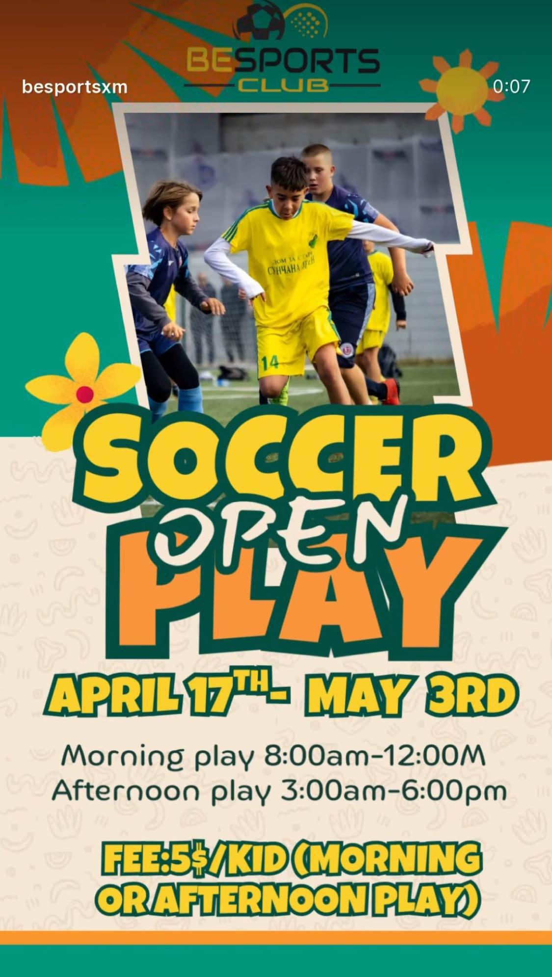 Soccer Open Play