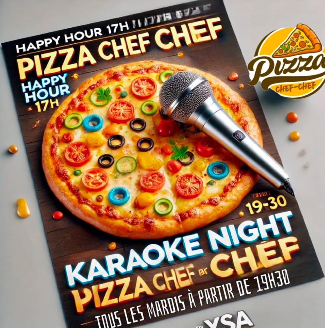 Karaoke Night - Pizza Chef-Chef