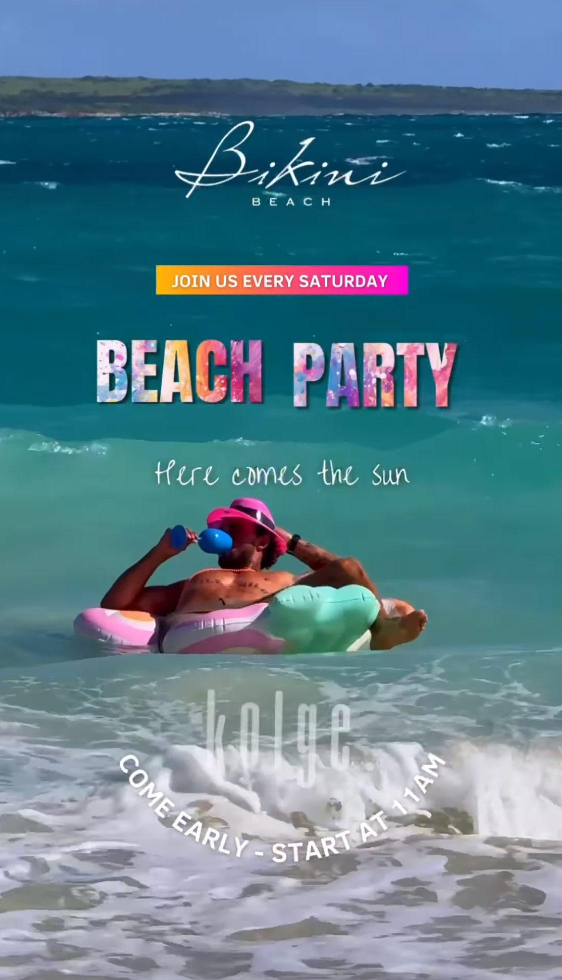 Beach Party - Bikini Beach