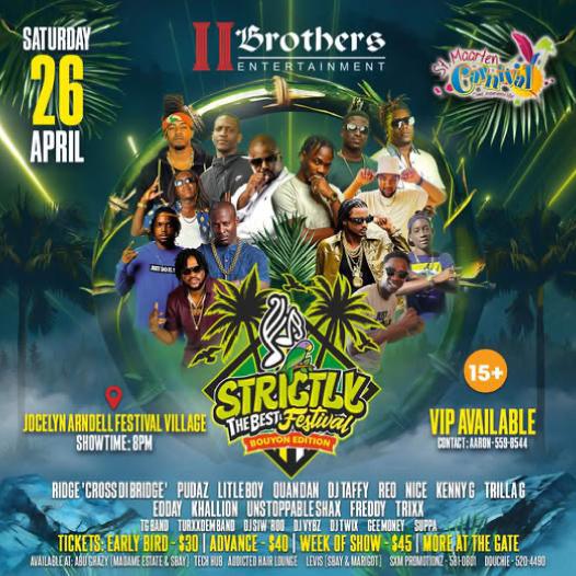 Strictly The Best Festival - St. Maarten Carnival 2025