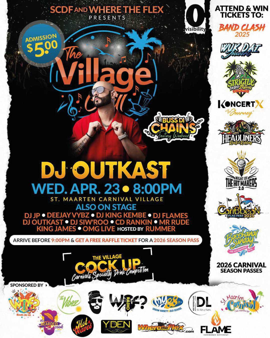 The Village Chill - St. Maarten Carnival 2025