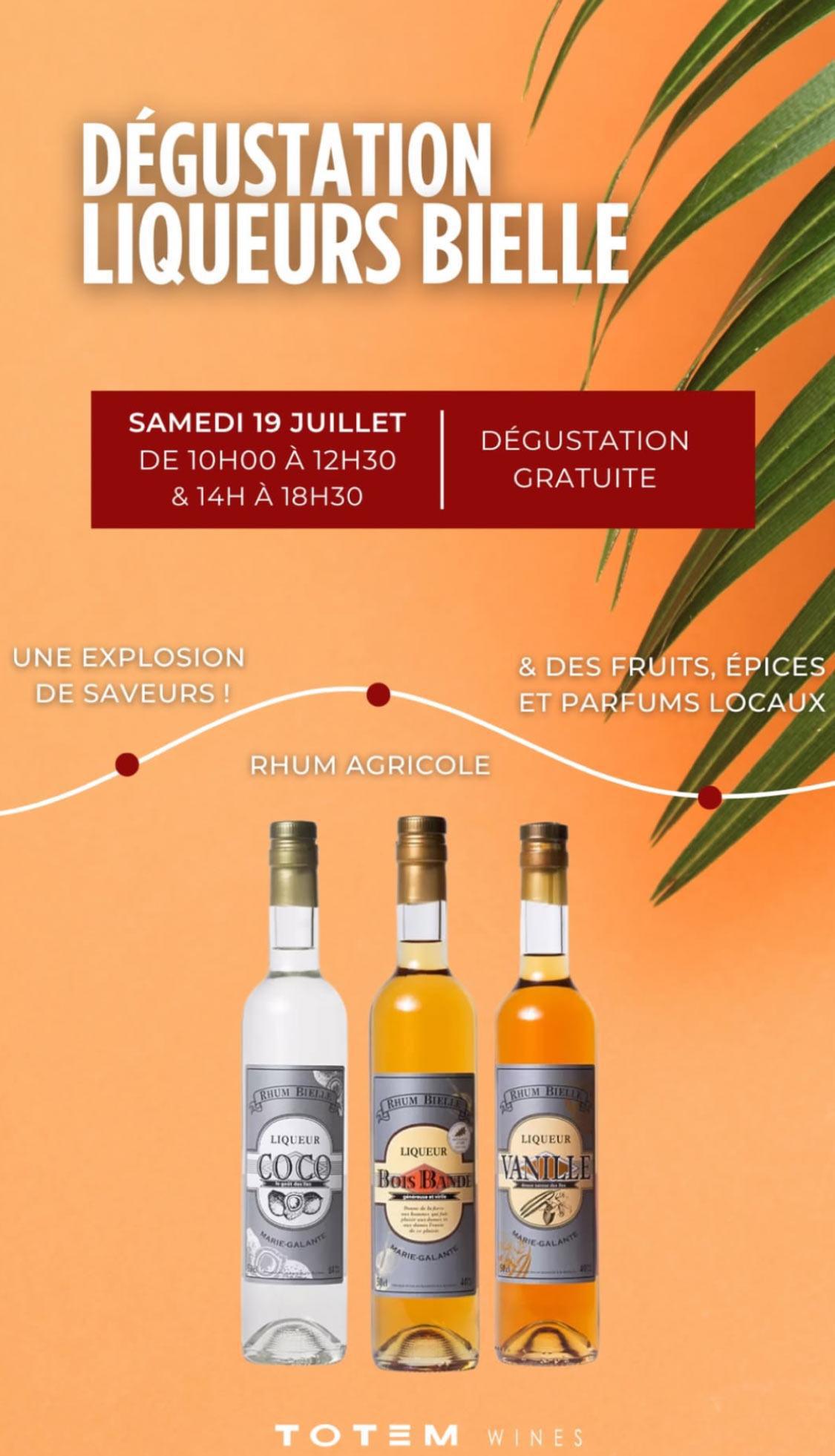 Dégustation Liqueurs Bielle - Totem