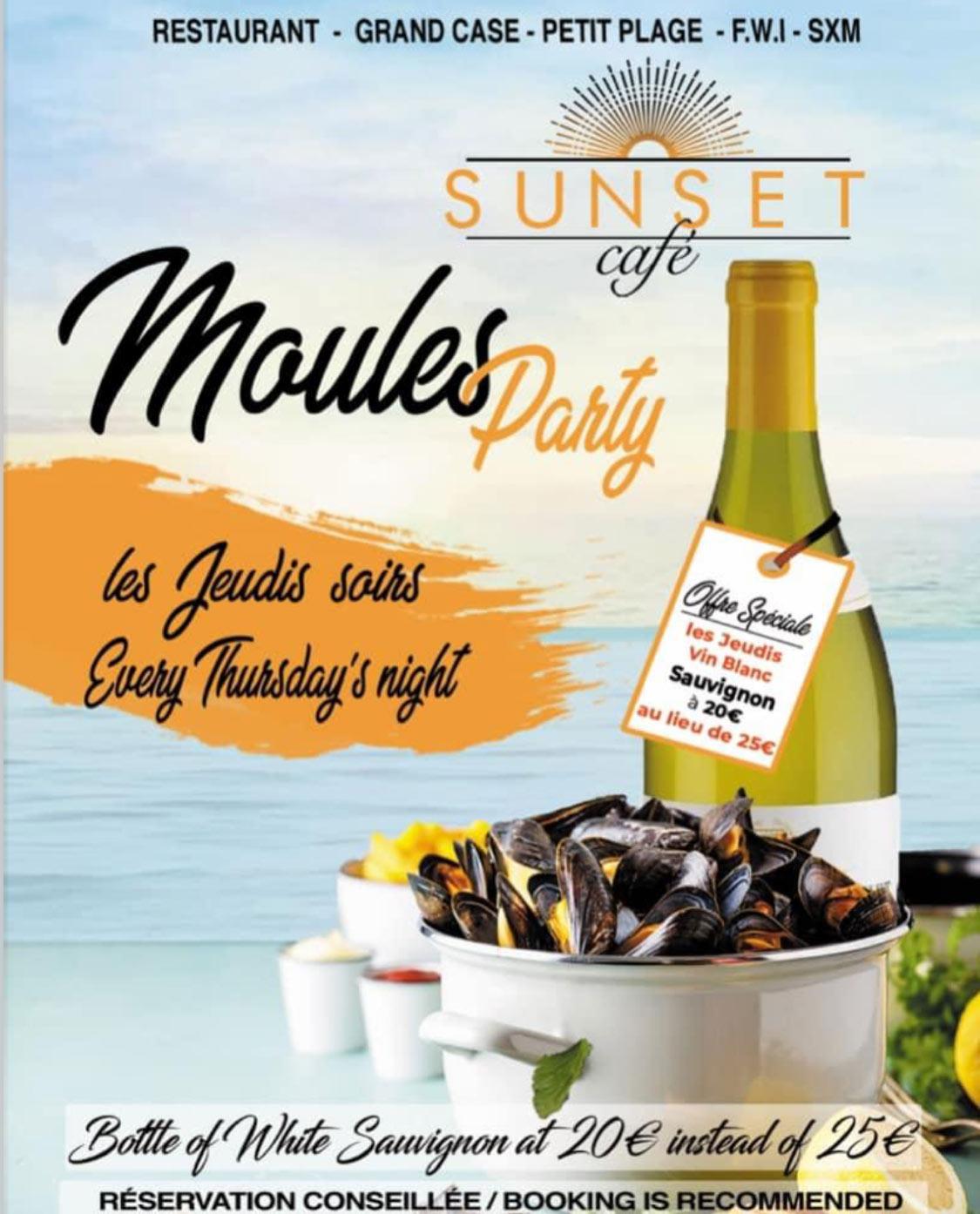 Moules Party - Sunset Café