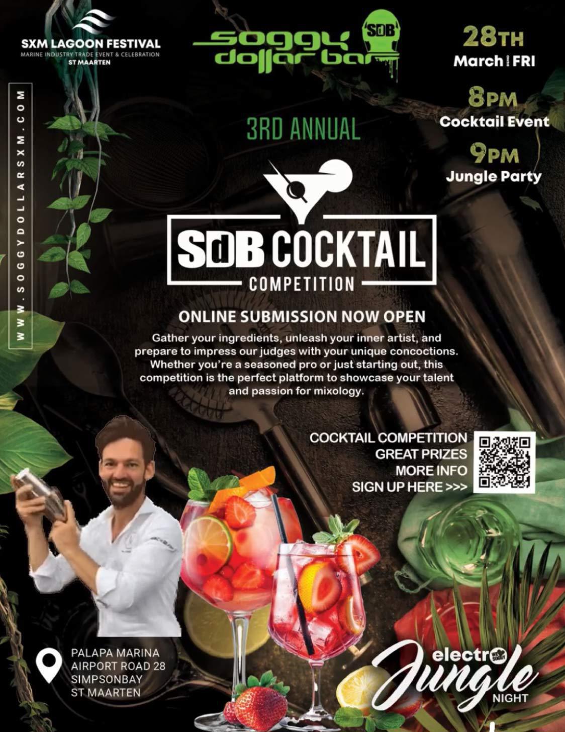 SdB Cocktail Competition - Soggy Dollar Bar