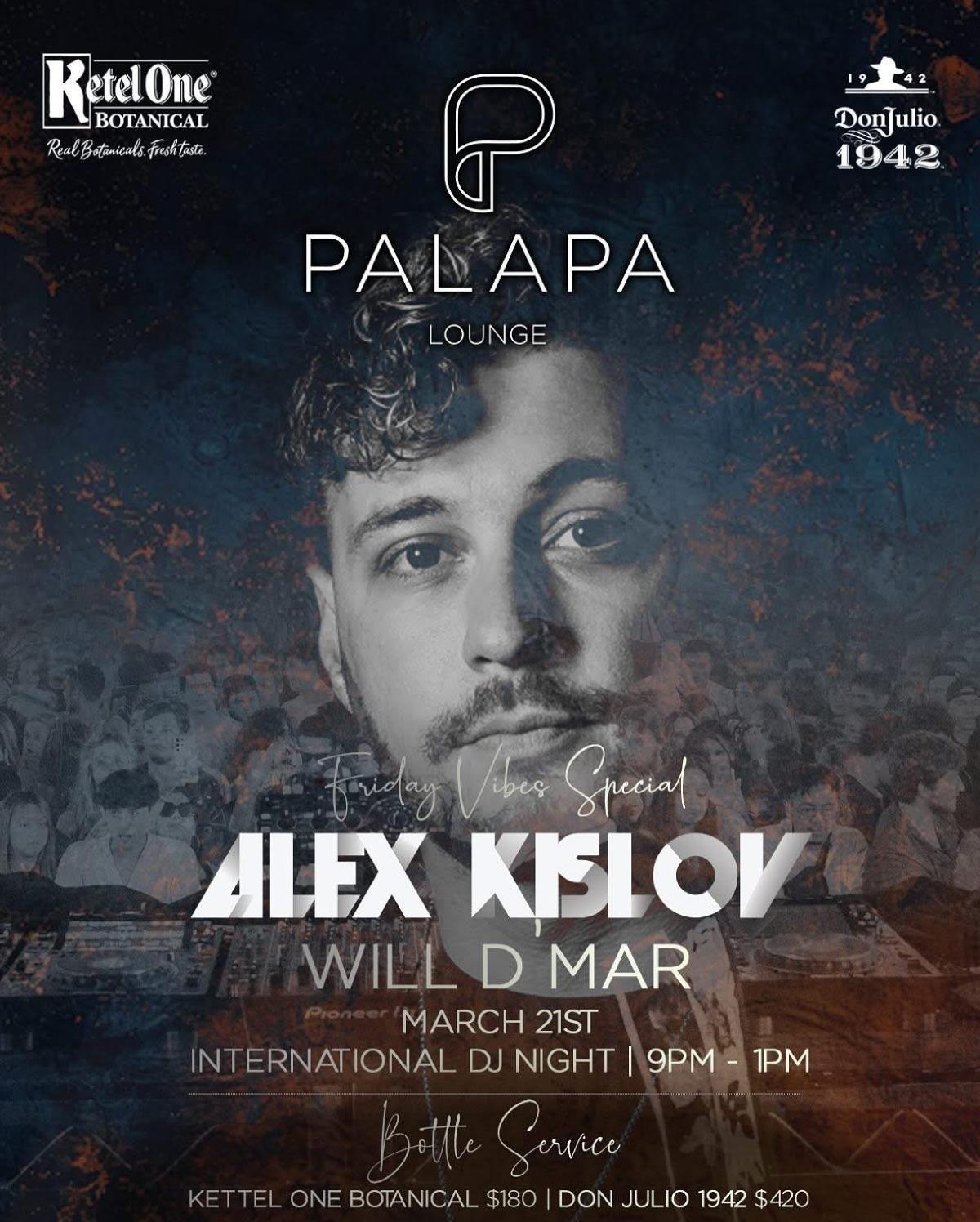 International DJ Night - Palapa Lounge