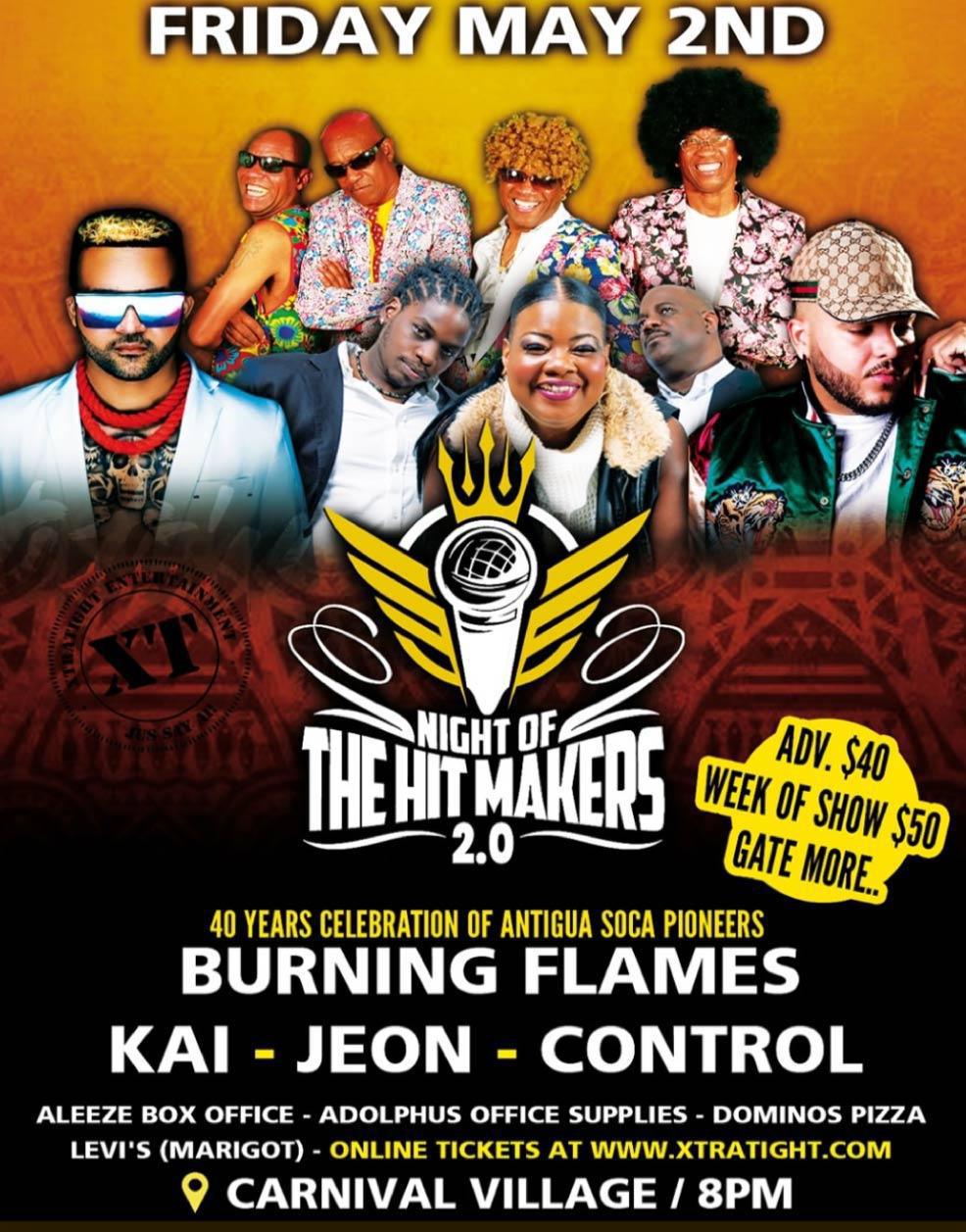 Night of The Hitmakers 2.0 - St. Maarten Carnival 2025