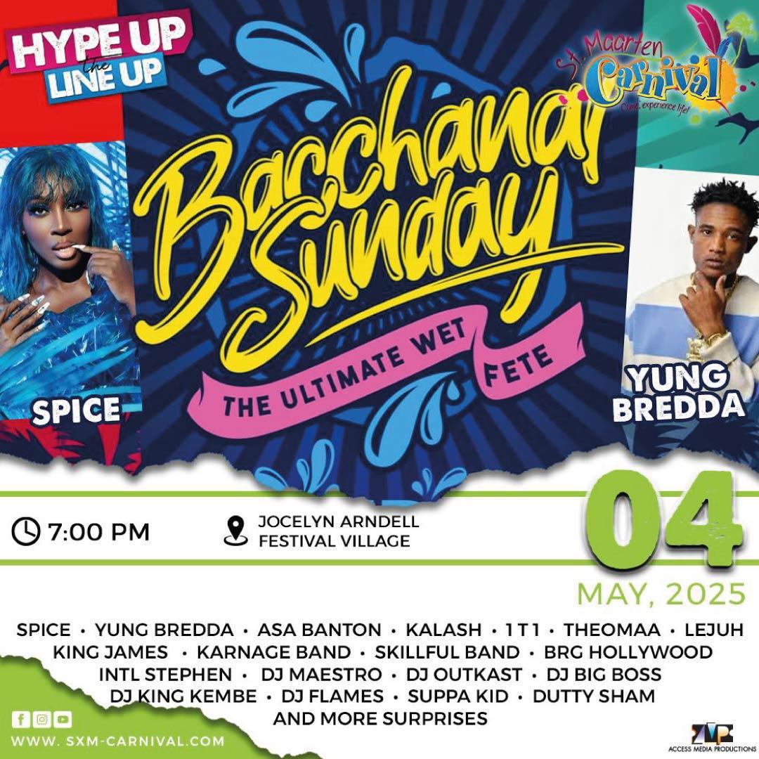 Bacchanal Sunday - St. Maarten Carnival 2025