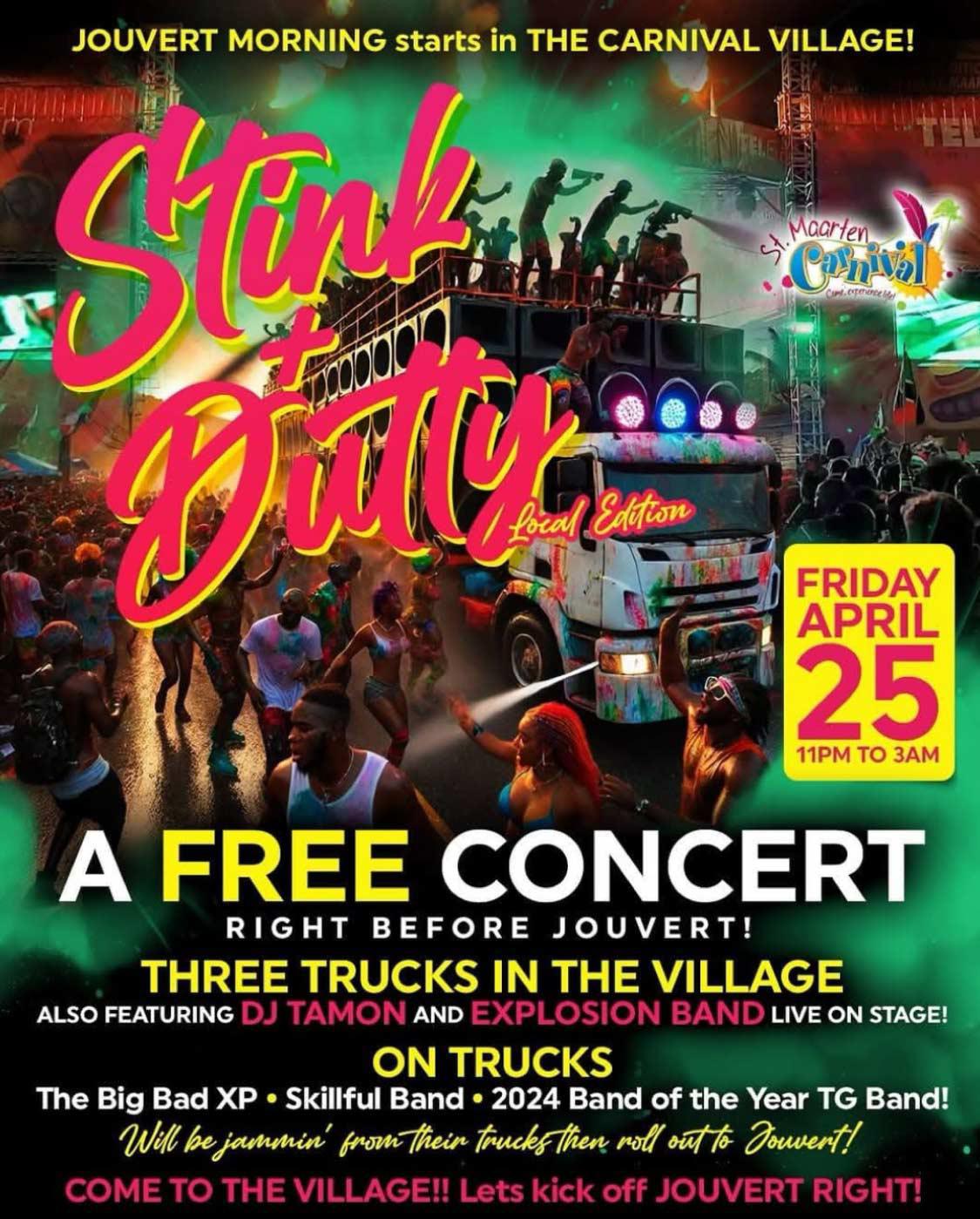 Stink + Dutty - St. Maarten Carnival 2025