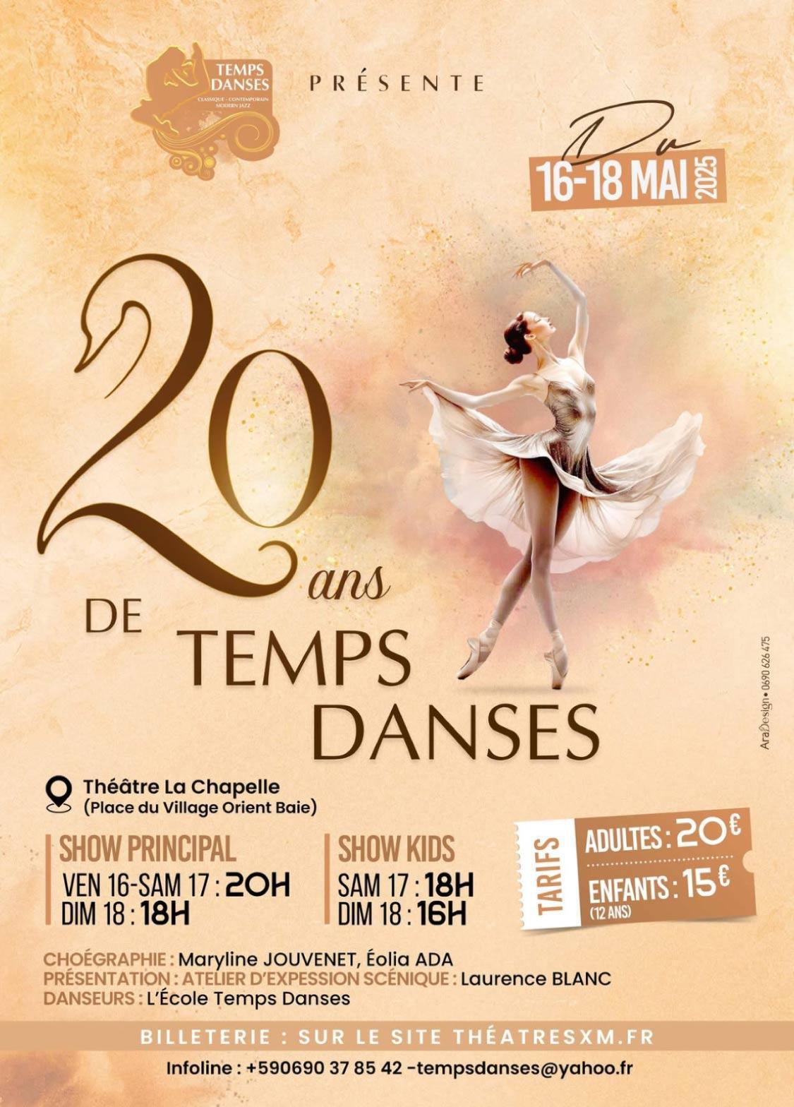 20 Ans de Temps Danses - Temps Danse Académie