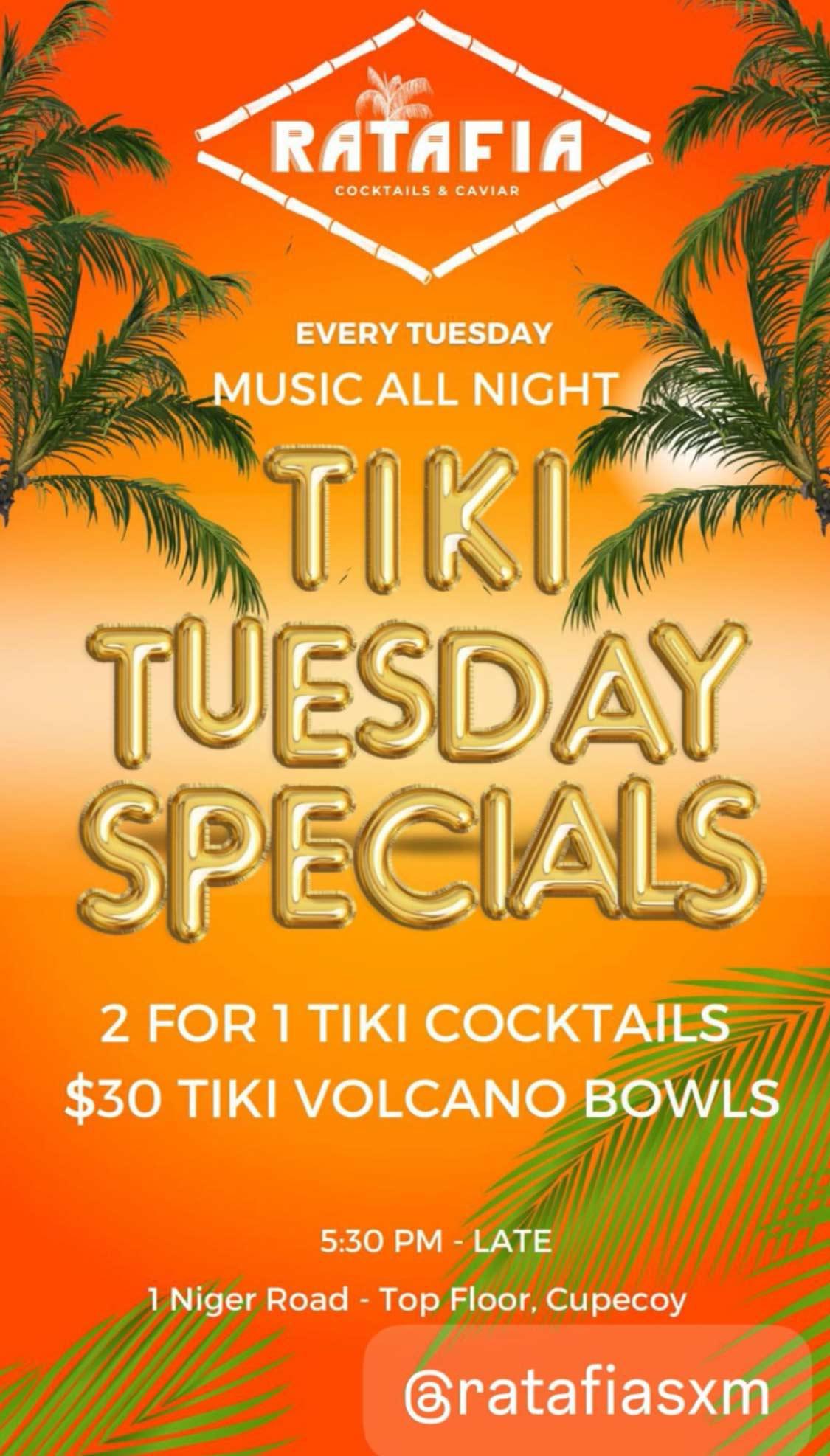 Tiki Tuesday Specials - Ratafia
