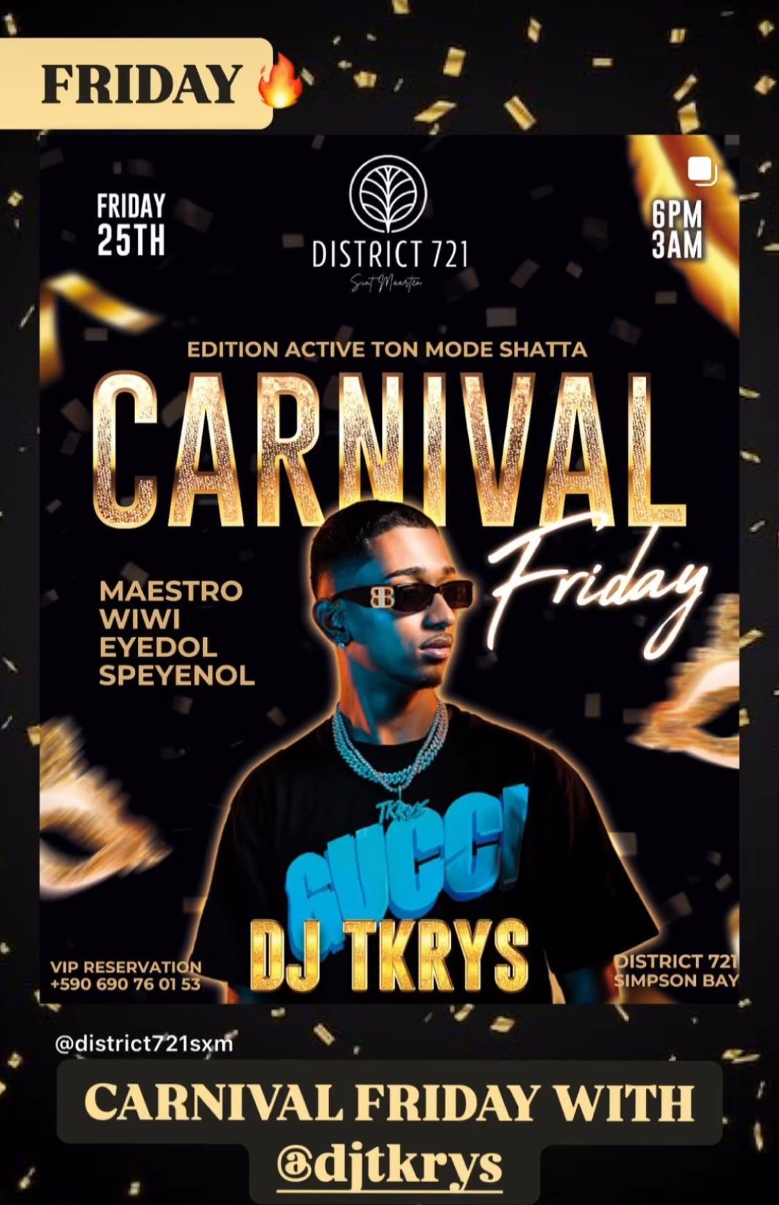 Carnival Friday - District 721