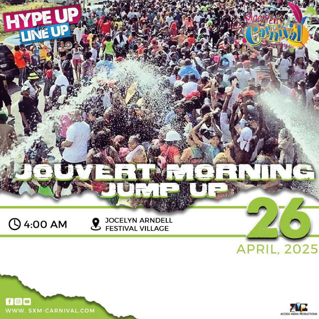 Jouvert Morning Jump Up - St. Maarten Carnival 2025