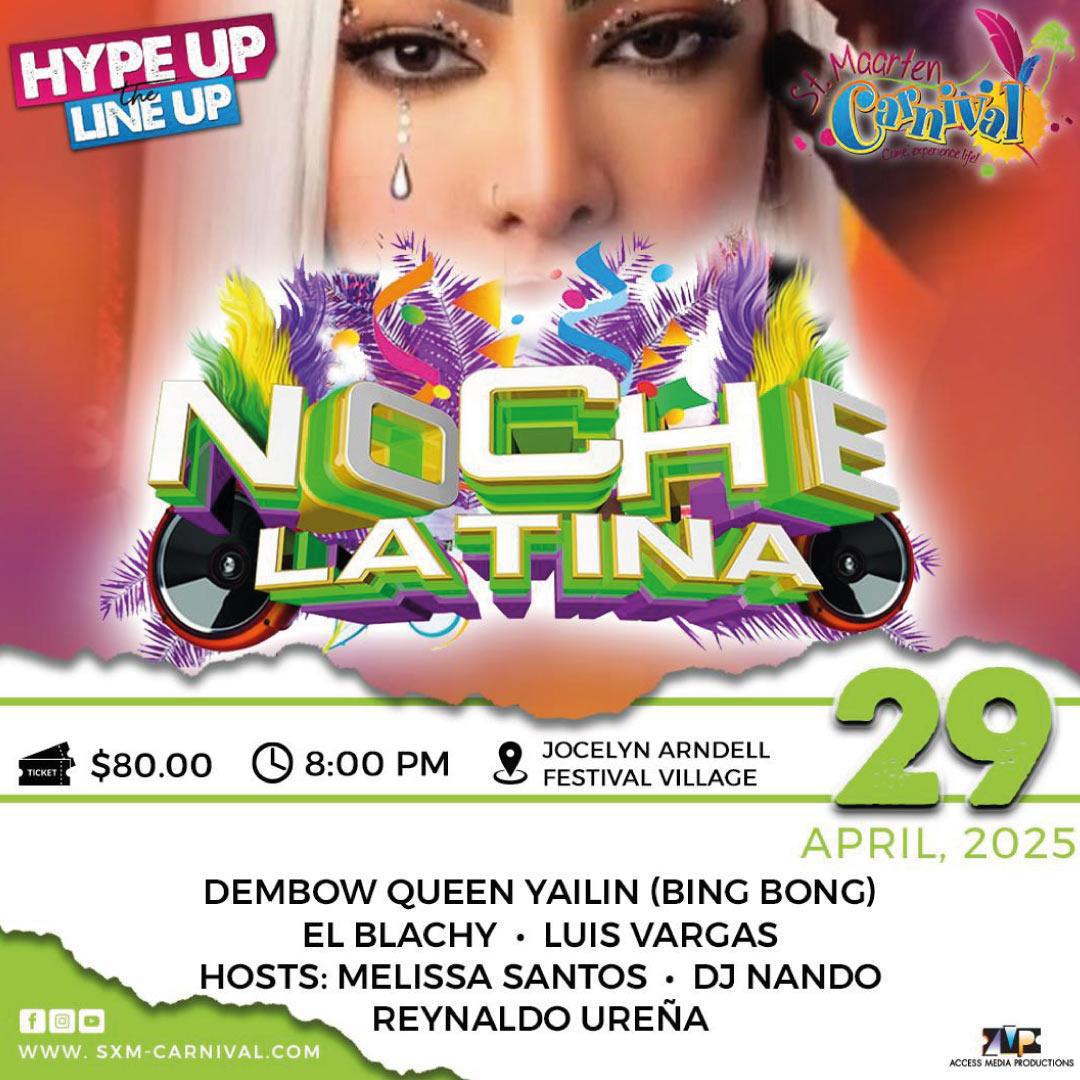 Noche Latina - St. Maarten Carnival 2025