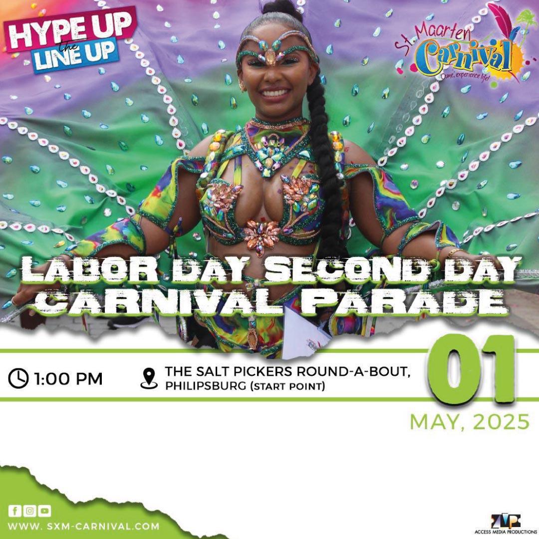 Labor Day Second Carnival Parade - St. Maarten Carnival 2025