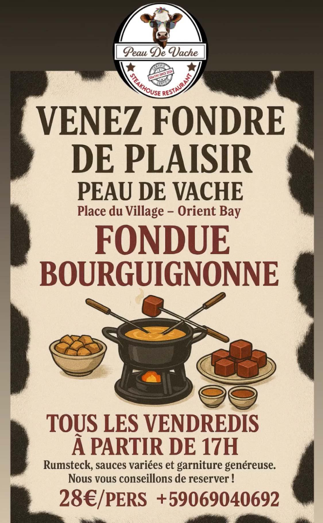 Fondue Bourguignonne - Peau de Vache