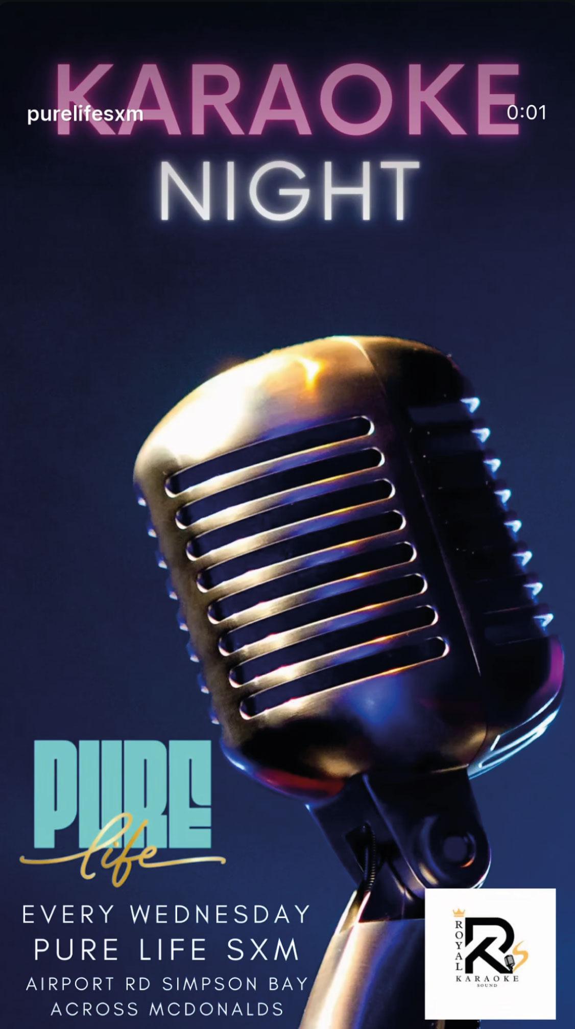 Karaoke Night - Pure Life