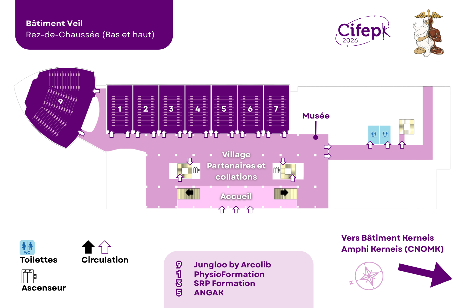 Bâtiment Veil - Rez-de-Chaussée