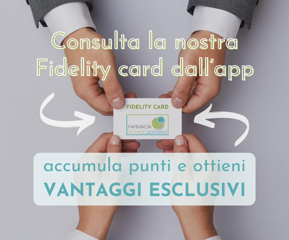 Fidelity card Fidelity card