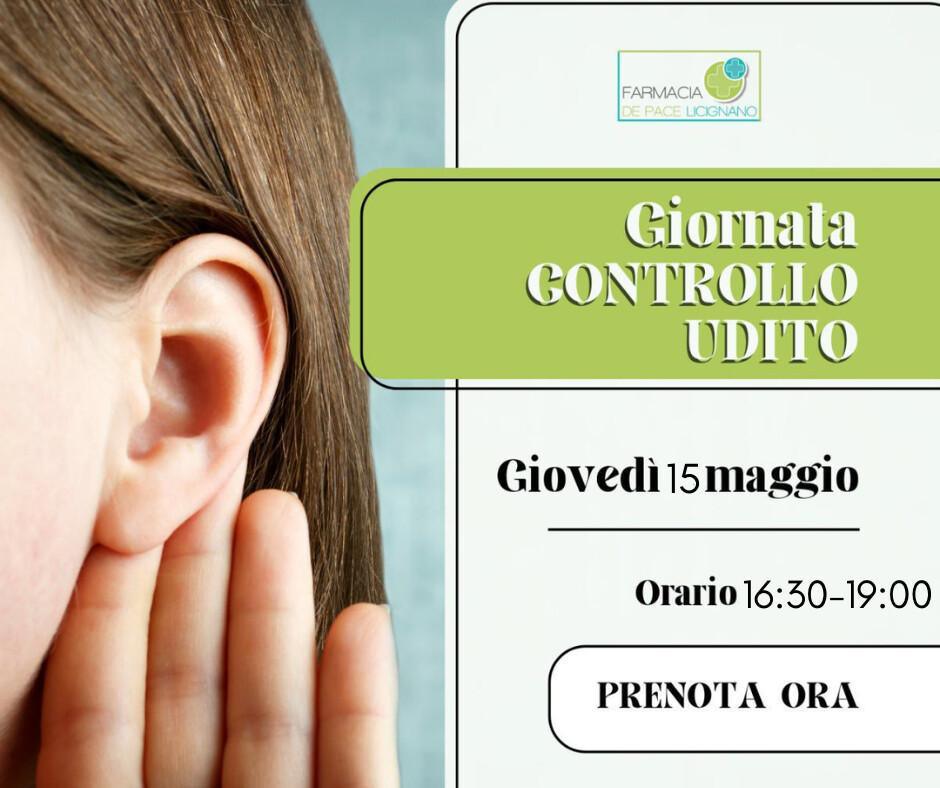 Giornata CONTROLLO DELL'UDITO👂🏼🧏🏽‍♂️
