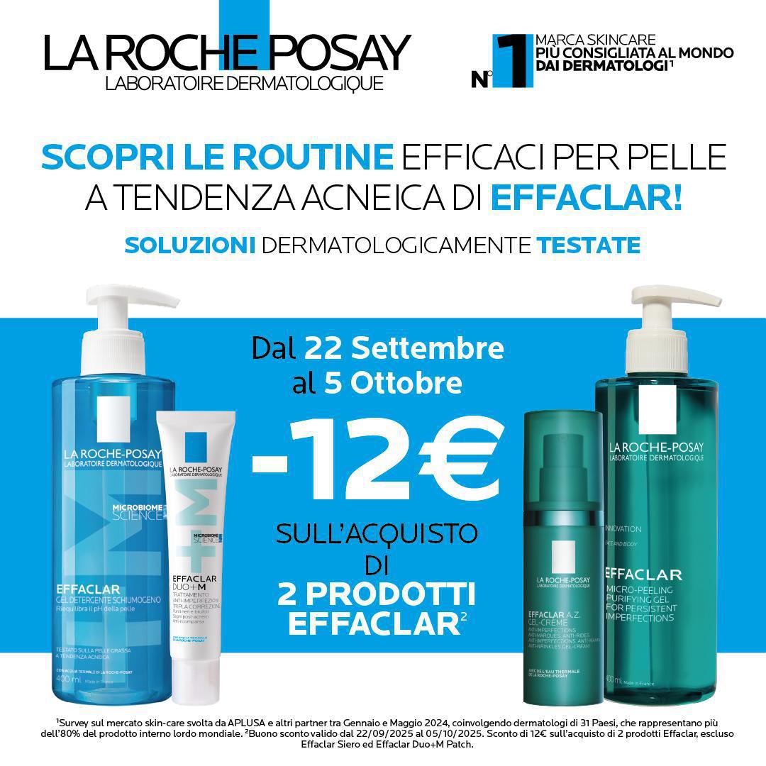 🔥 Promo La Roche-Posay Effaclar! 🔥