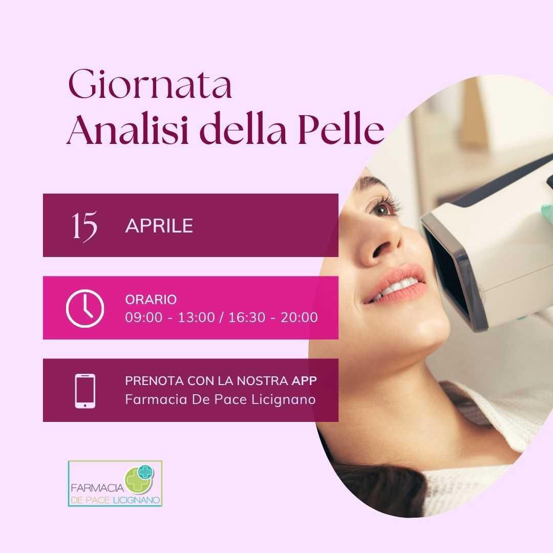 Giornata ANALISI DELLA PELLE💆🏻♀️ Giornata ANALISI DELLA PELLE💆🏻♀️