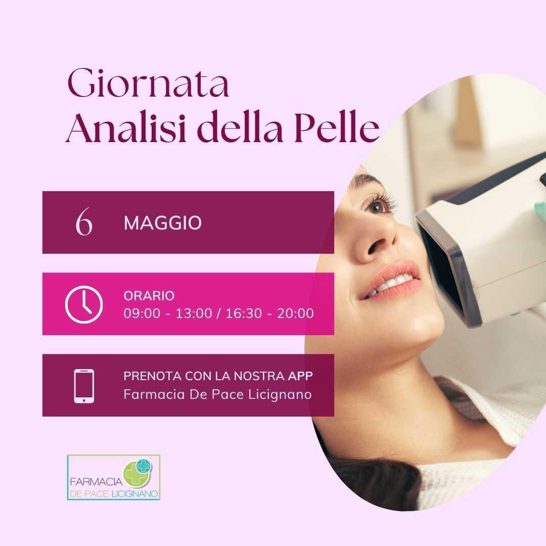 Giornata ANALISI DELLA PELLE💆🏻‍♀️
