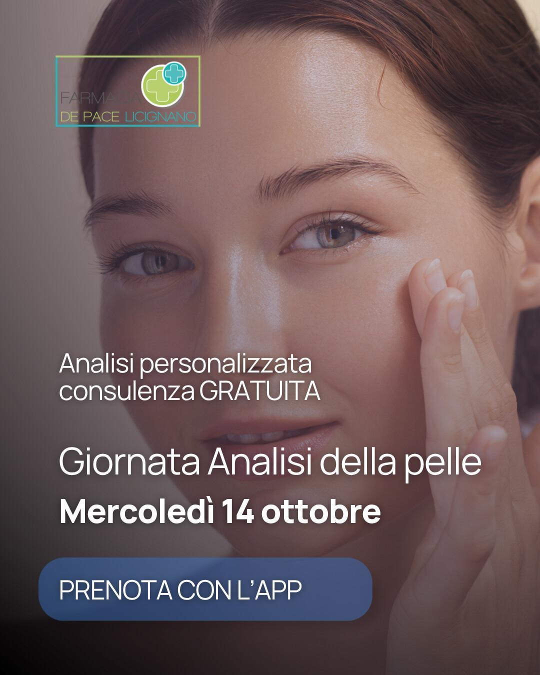 Giornata Analisi della Pelle💆🏻‍♀️