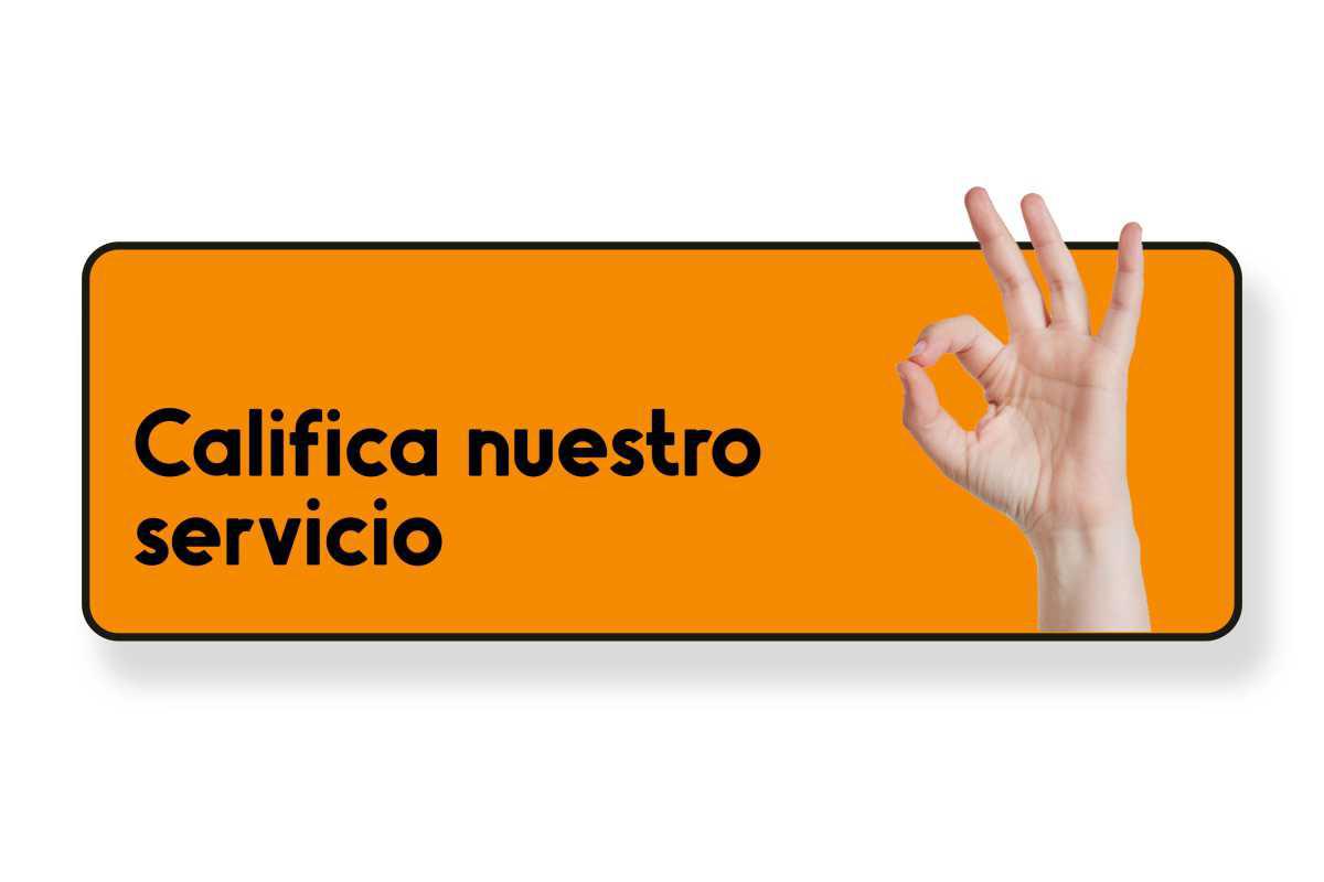 ¿Qué te parecio nuestro servicio?