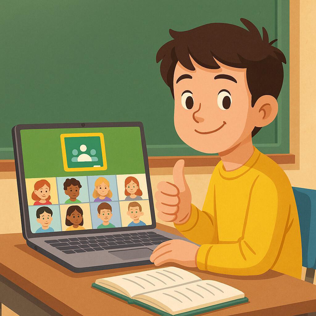 Consegnare in Classroom da PC