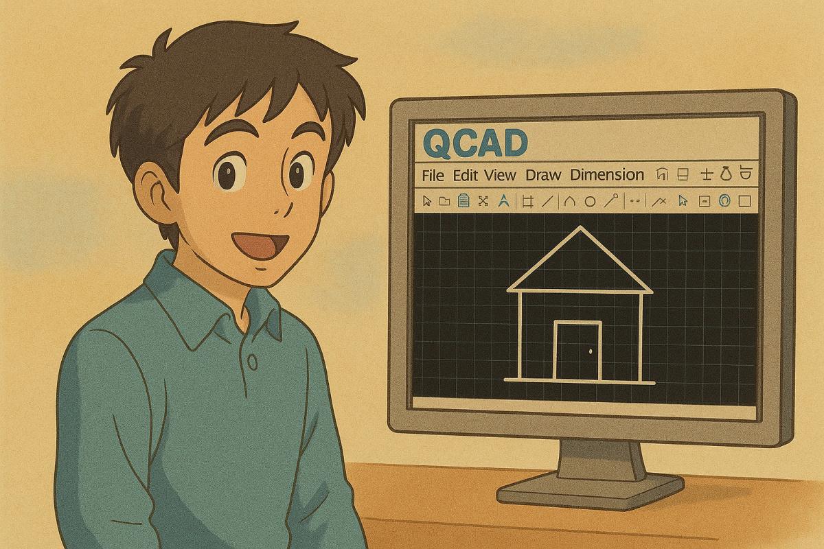 Avviare QCAD in lab