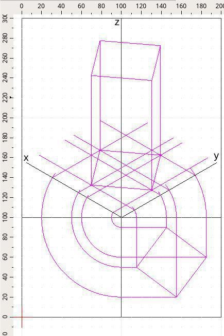 Assonometria PassoPasso xy