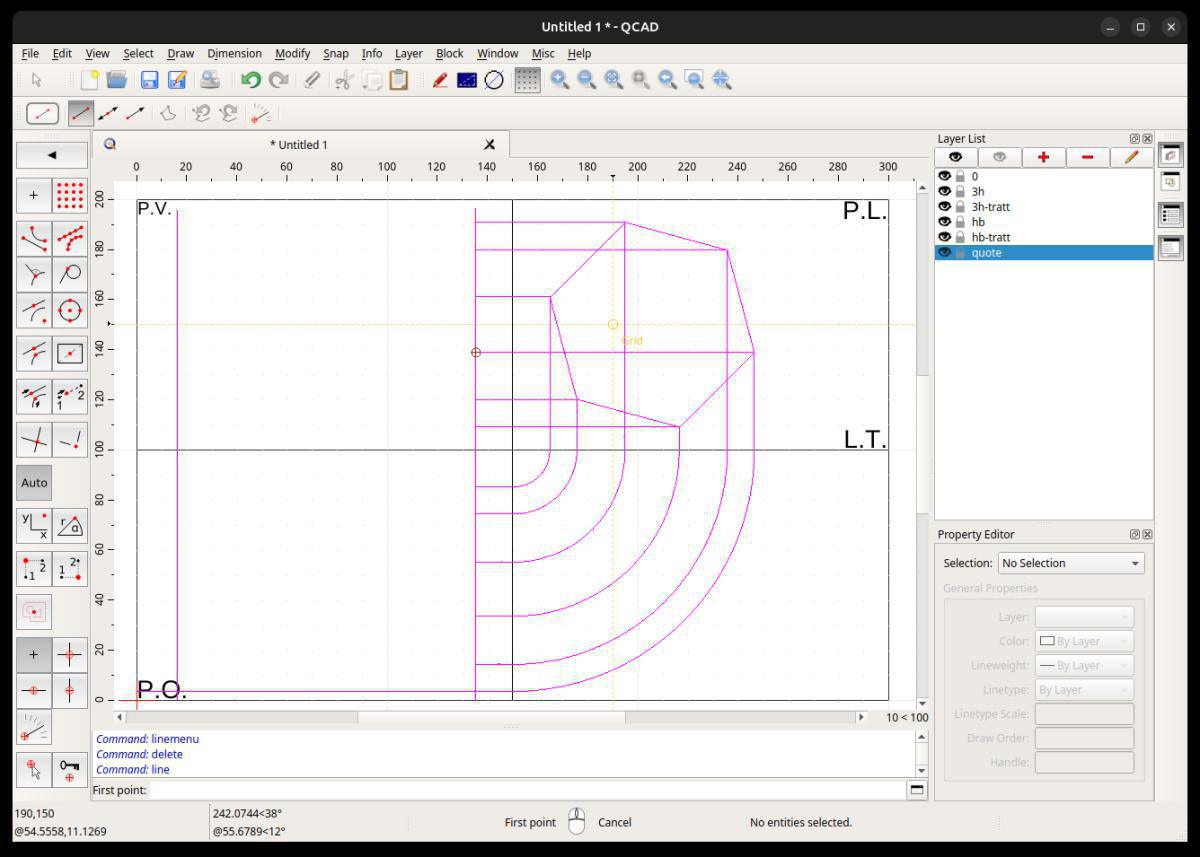Piramide Appoggiata sul PL Piramide Appoggiata sul PL