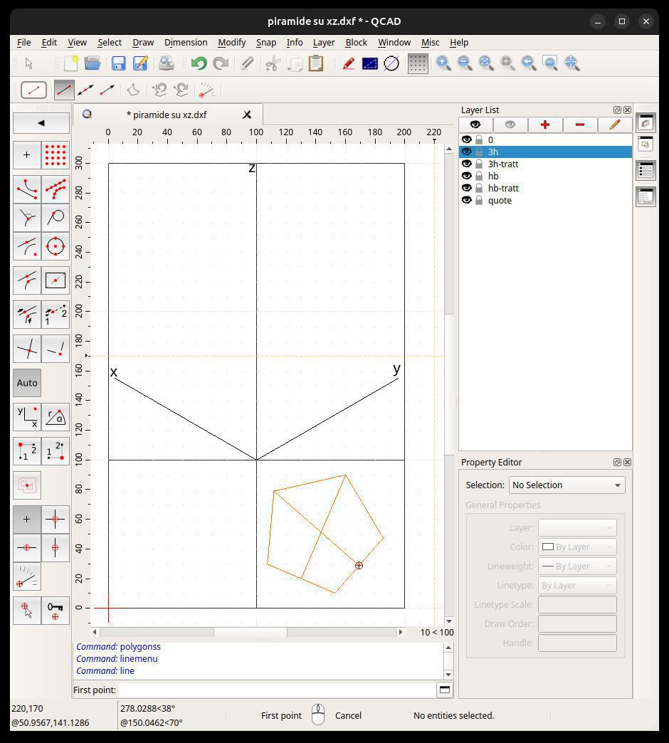 Assonometria PassoPasso xz Assonometria PassoPasso xz