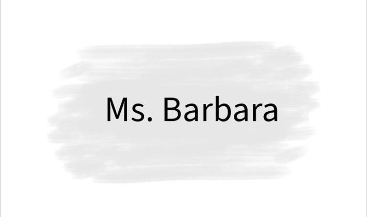 Spanish Tutor Ms. Barbara