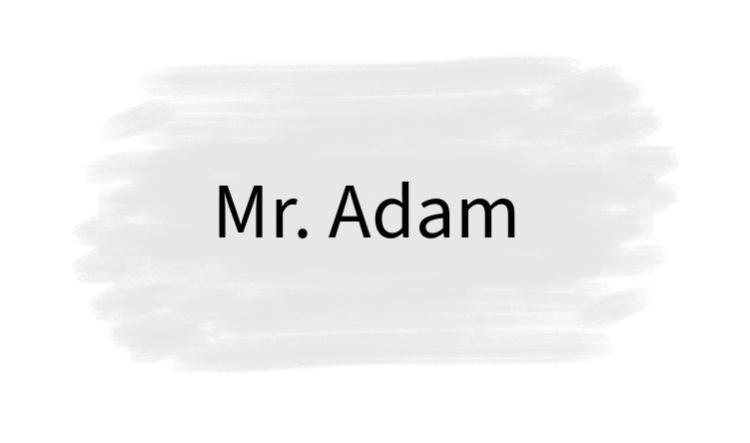 Mr. Adam