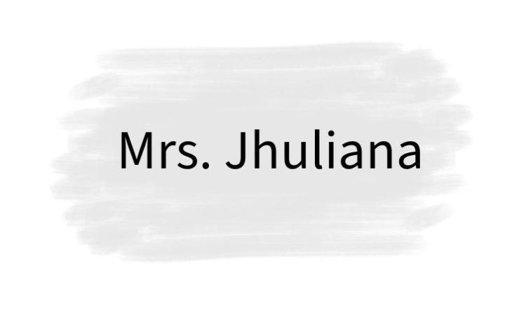 Spanish Tutor Ms. Jhuliana