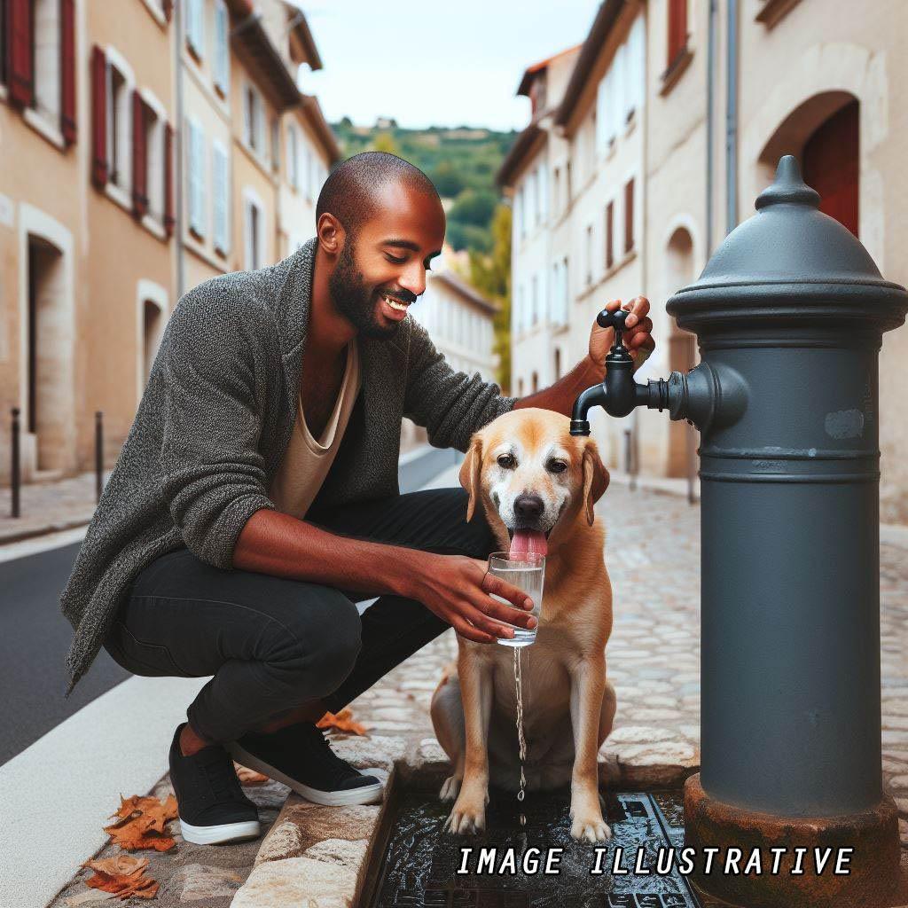 Point d'eau - Rue Robert le Pieux