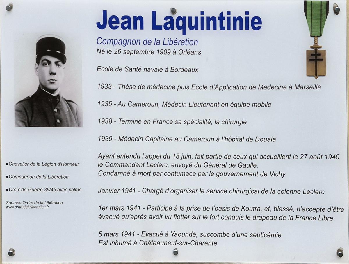 Esplanade de la France libre - Jean Laquintinie
