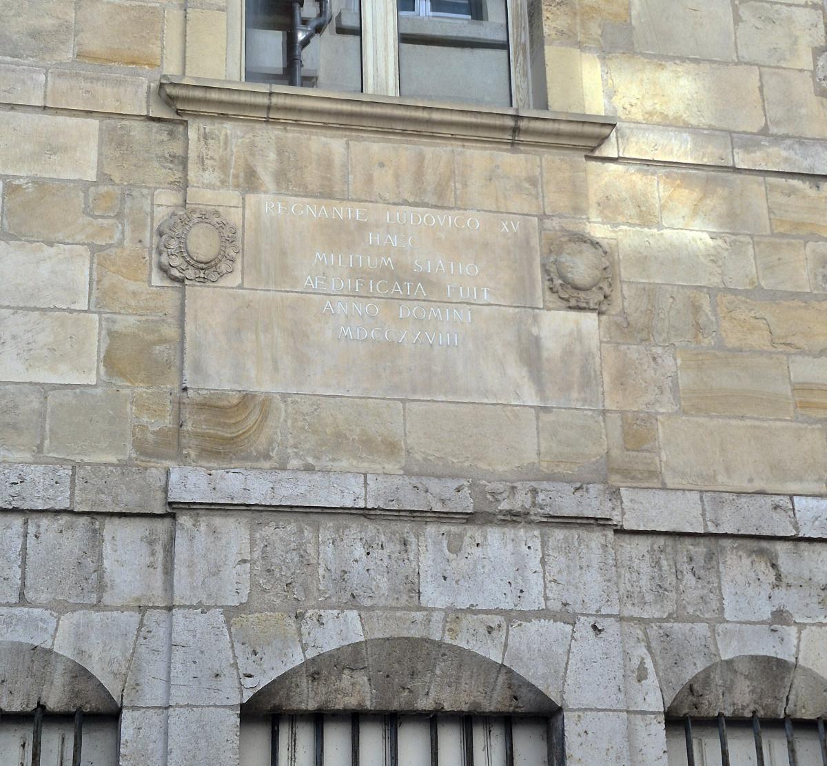 Gravure Hôtel des Créneaux