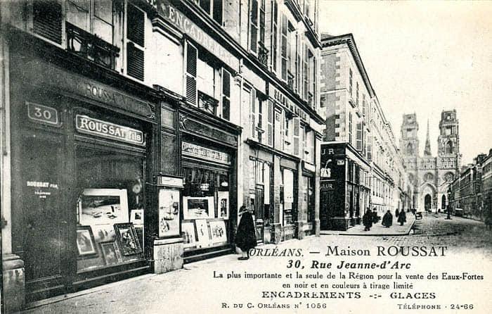 Rue Jeanne d'Arc à Orléans (58)