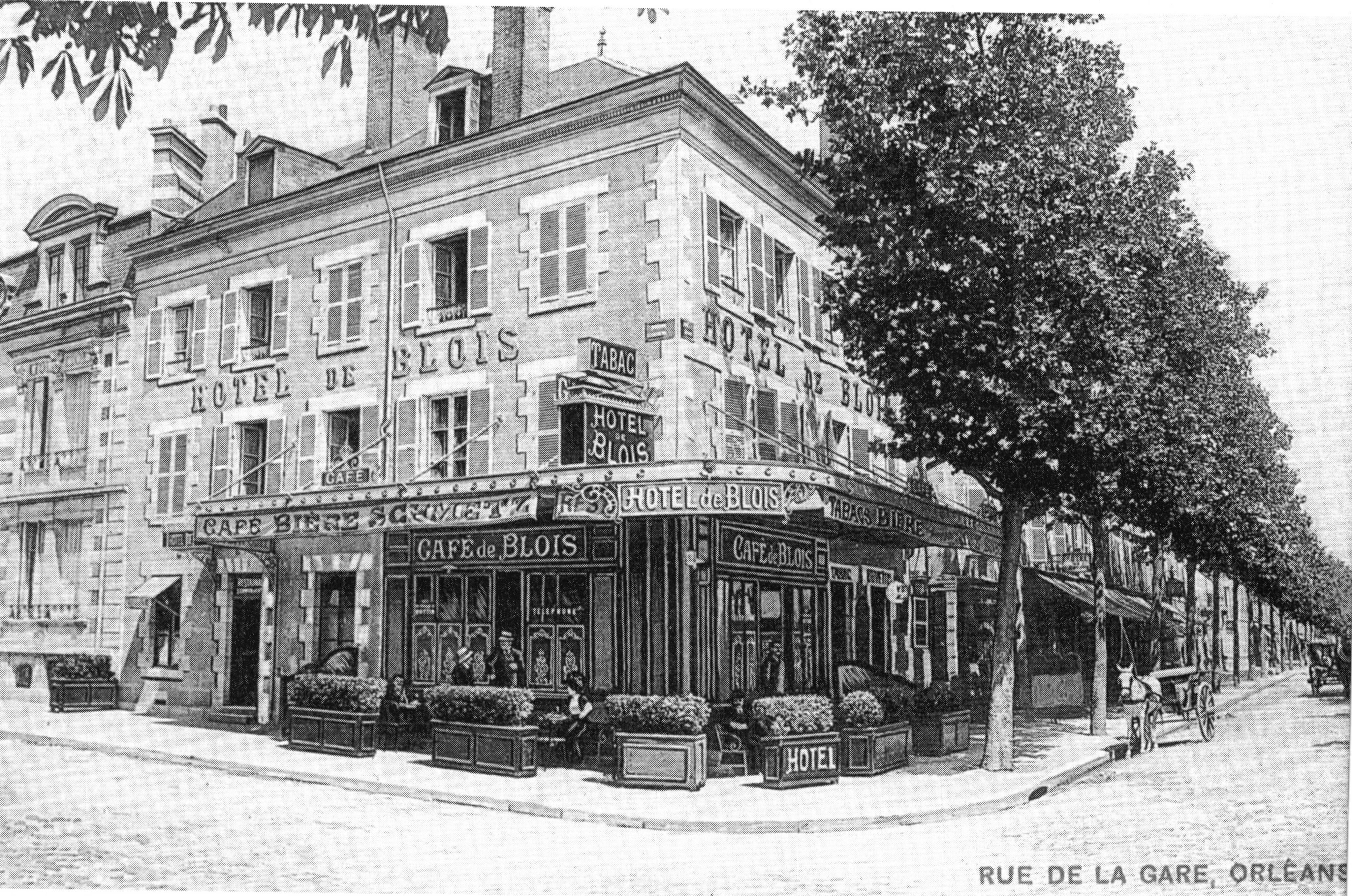 Rue de la Gare - Hôtel de Blois