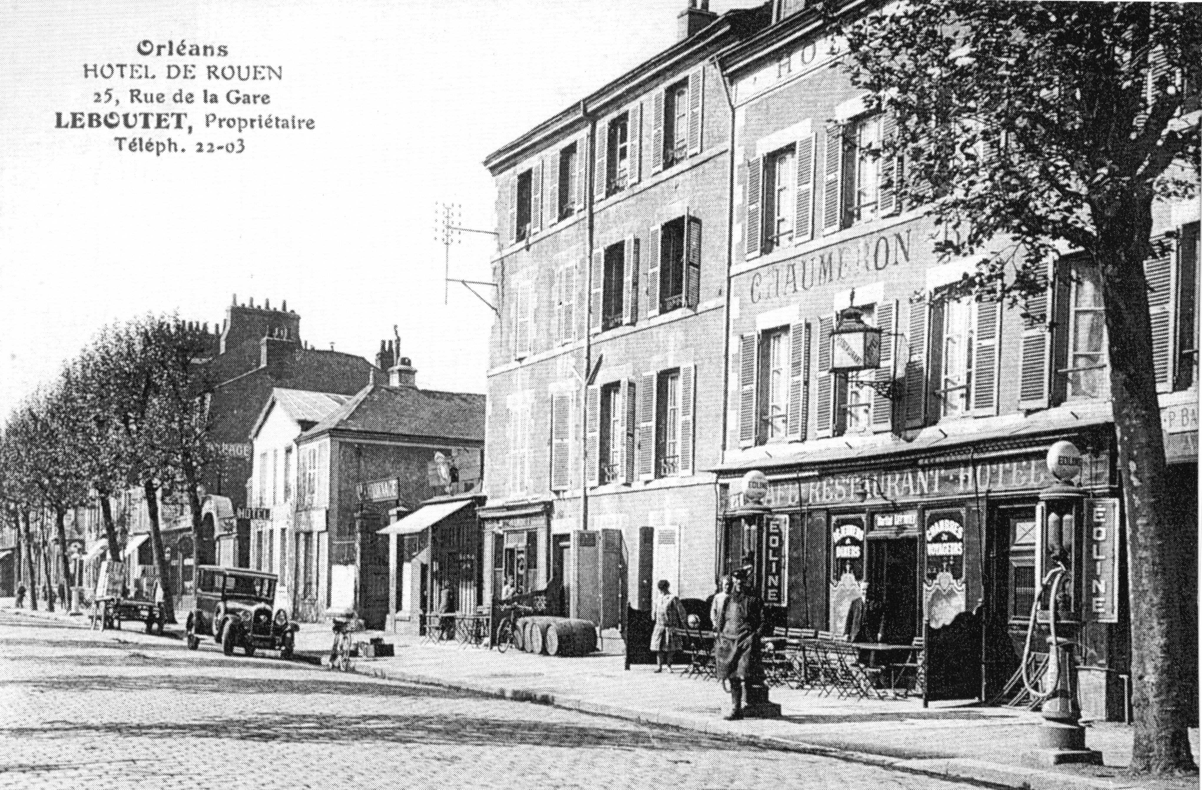 Rue de la Gare - Hôtel de Rouen