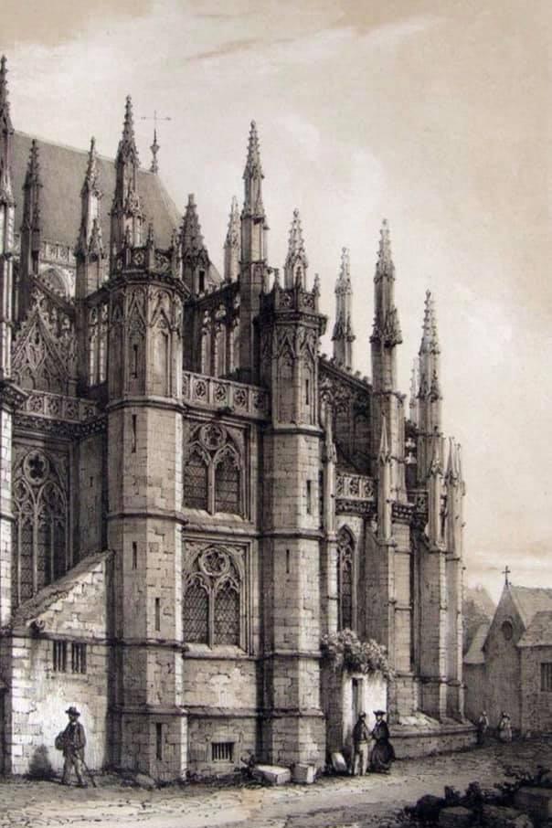 Charles Pensée - 1840 - La Cahédrale 