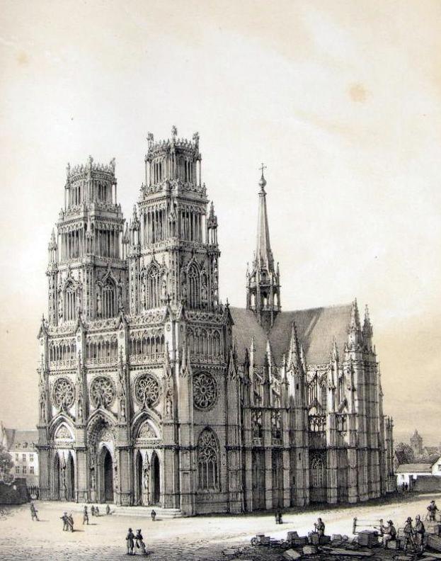 Charles Pensée - 1840 - La Cahédrale