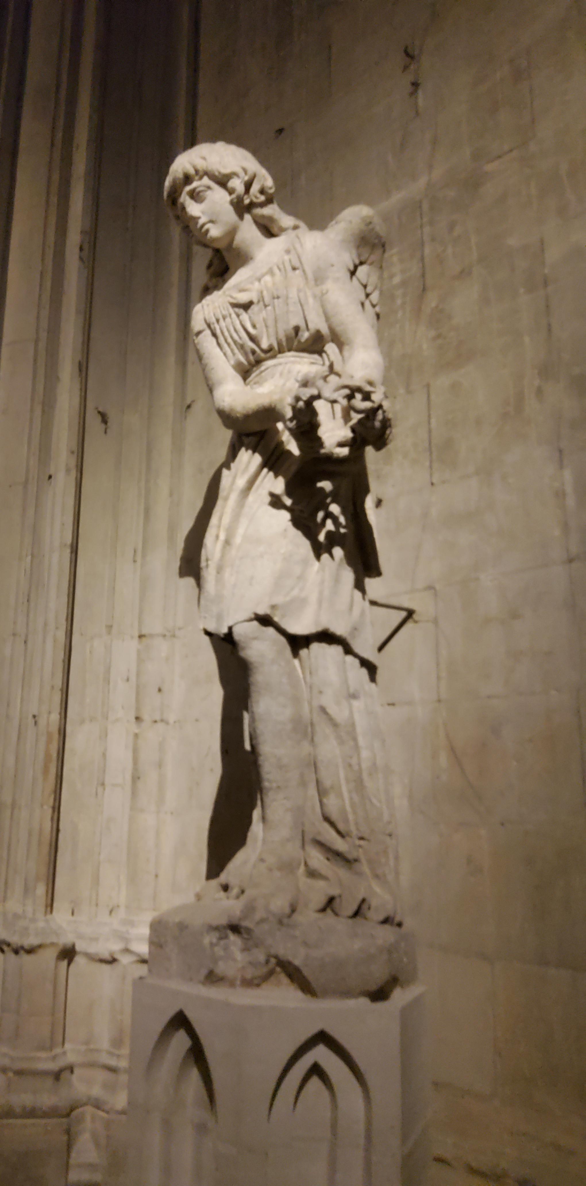 Sculpture en la cathédrale 