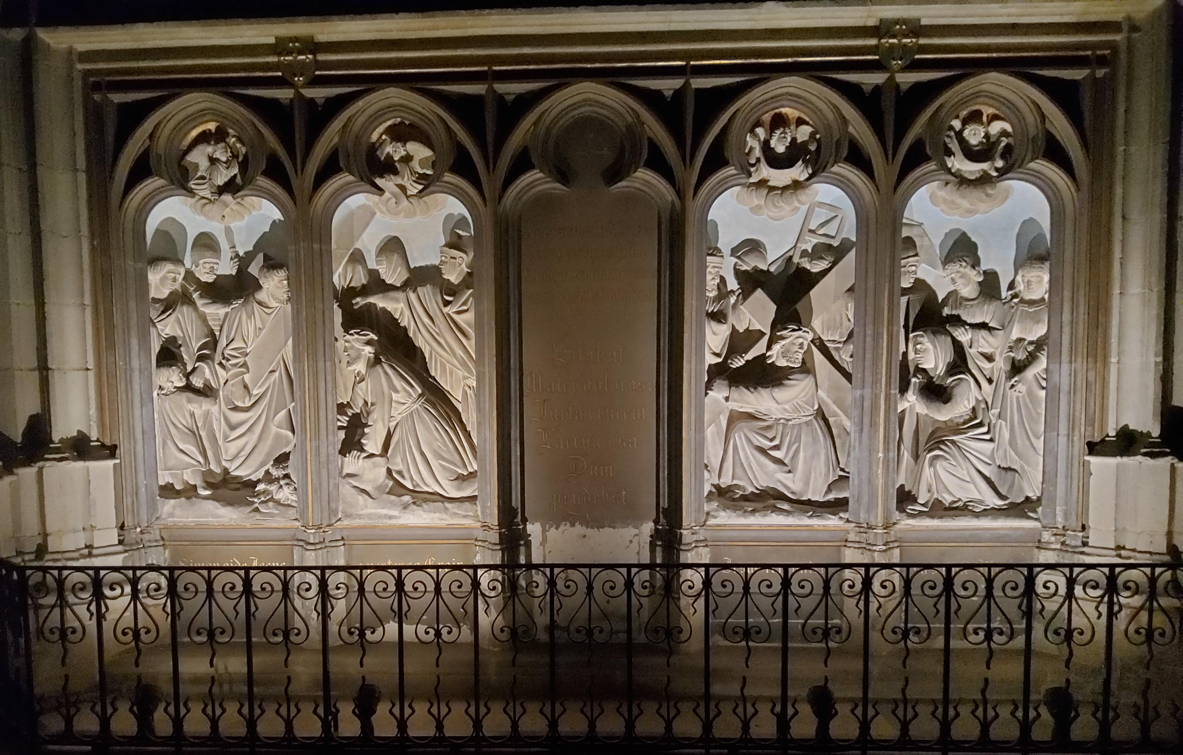 Sculpture en la cathédrale 