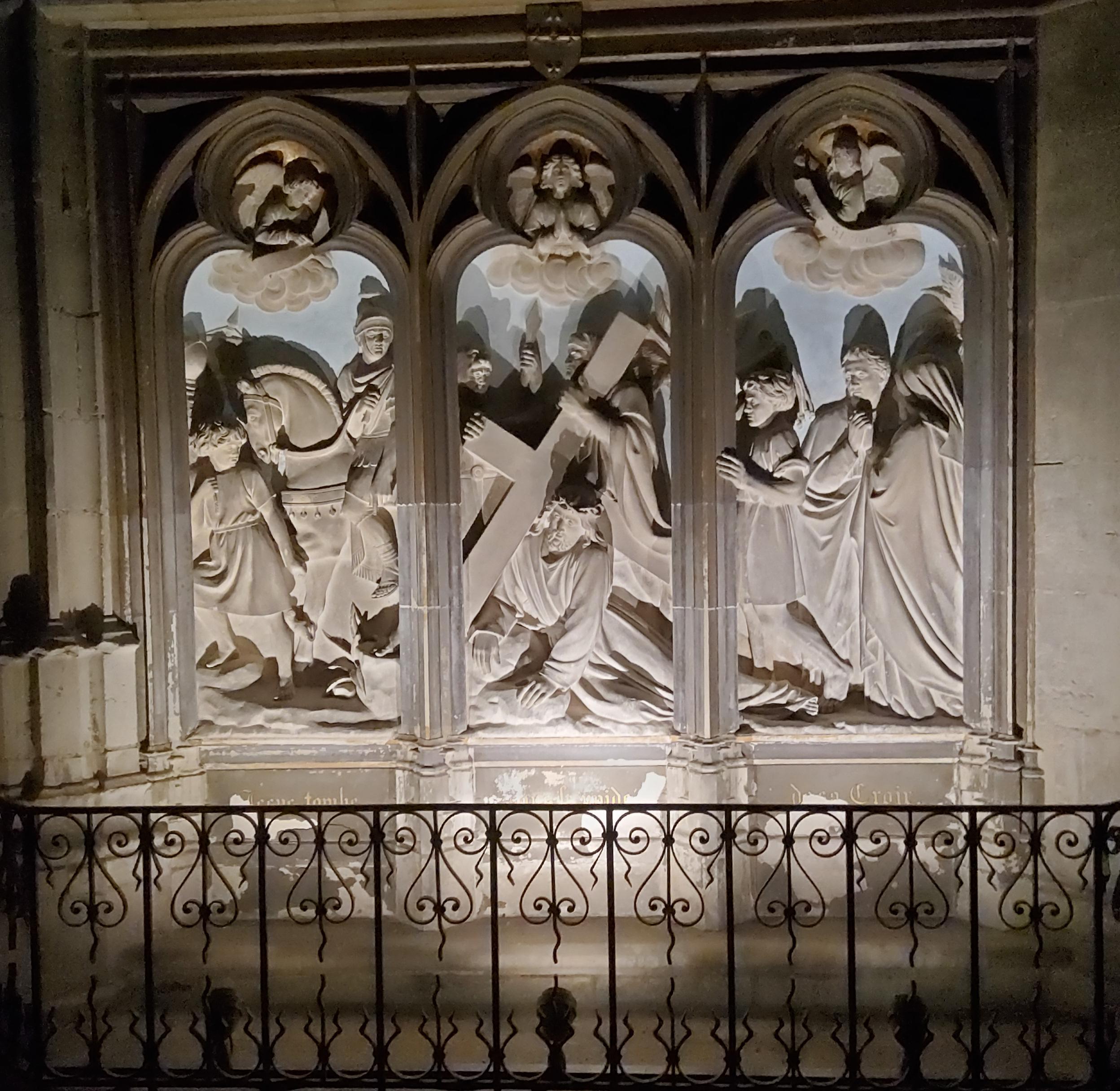 Sculpture en la cathédrale 
